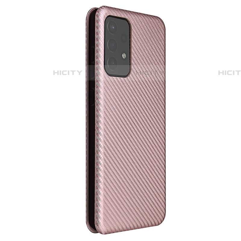 Funda de Cuero Cartera con Soporte Carcasa L07Z para Samsung Galaxy A72 4G