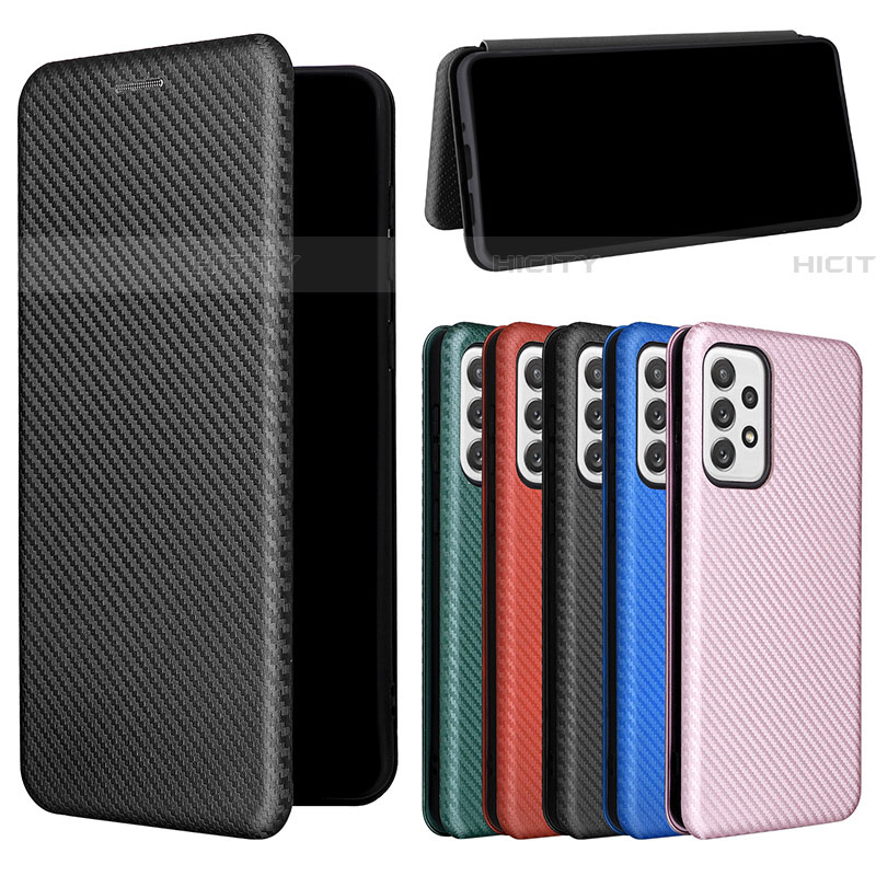 Funda de Cuero Cartera con Soporte Carcasa L07Z para Samsung Galaxy A73 5G