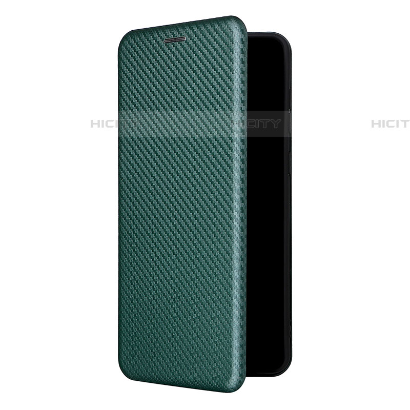 Funda de Cuero Cartera con Soporte Carcasa L07Z para Samsung Galaxy A73 5G Verde