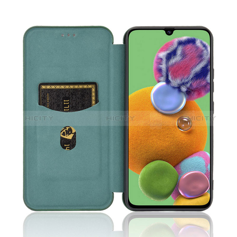 Funda de Cuero Cartera con Soporte Carcasa L07Z para Samsung Galaxy A90 5G