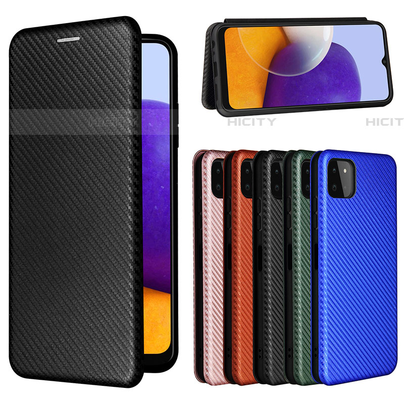 Funda de Cuero Cartera con Soporte Carcasa L07Z para Samsung Galaxy F42 5G