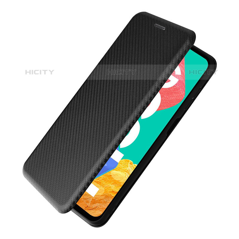 Funda de Cuero Cartera con Soporte Carcasa L07Z para Samsung Galaxy M33 5G Negro