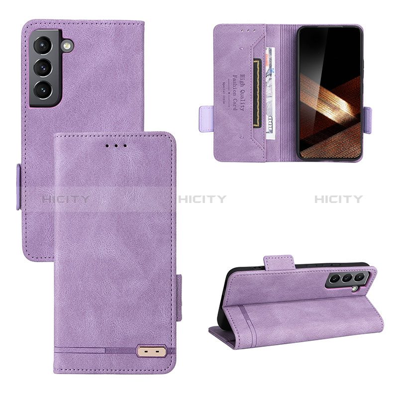 Funda de Cuero Cartera con Soporte Carcasa L07Z para Samsung Galaxy S24 Plus 5G