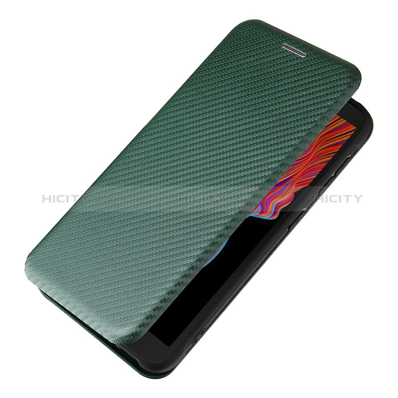 Funda de Cuero Cartera con Soporte Carcasa L07Z para Samsung Galaxy XCover 5 SM-G525F