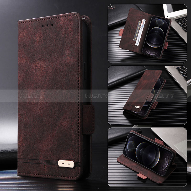 Funda de Cuero Cartera con Soporte Carcasa L07Z para Samsung Galaxy Z Fold2 5G