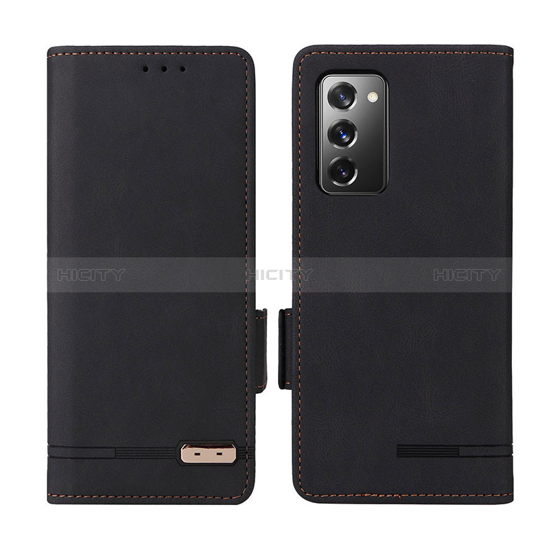 Funda de Cuero Cartera con Soporte Carcasa L07Z para Samsung Galaxy Z Fold2 5G