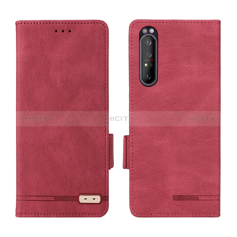 Funda de Cuero Cartera con Soporte Carcasa L07Z para Sony Xperia 1 II