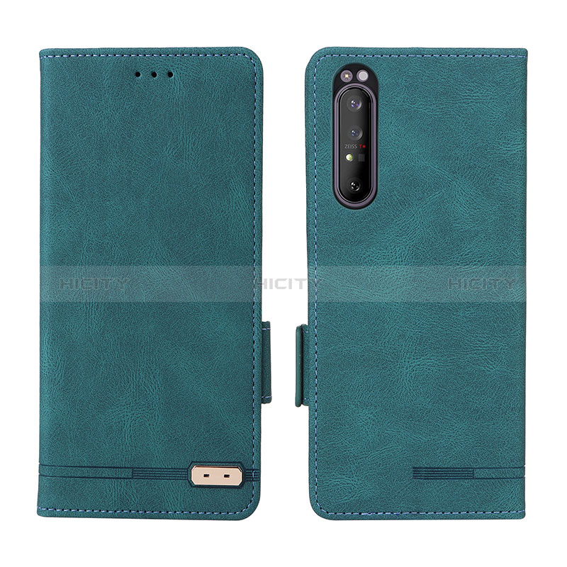 Funda de Cuero Cartera con Soporte Carcasa L07Z para Sony Xperia 1 II