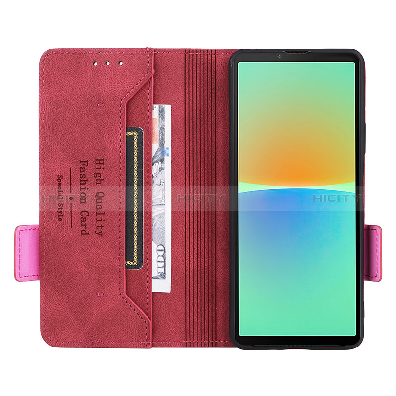 Funda de Cuero Cartera con Soporte Carcasa L07Z para Sony Xperia 10 IV