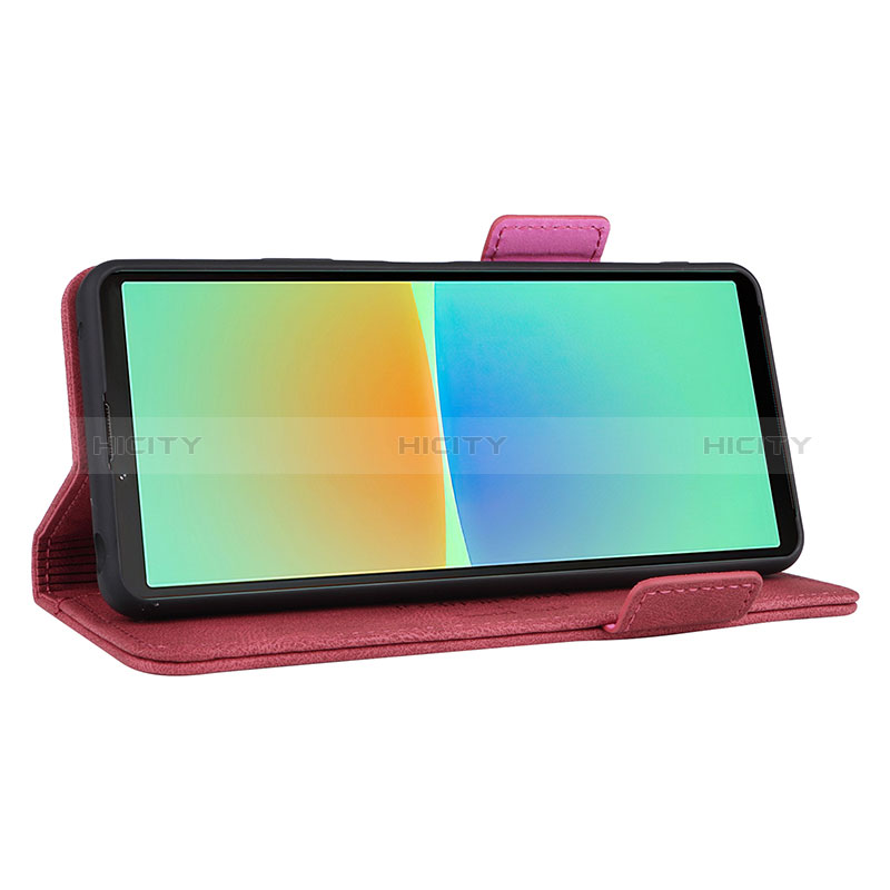 Funda de Cuero Cartera con Soporte Carcasa L07Z para Sony Xperia 10 IV