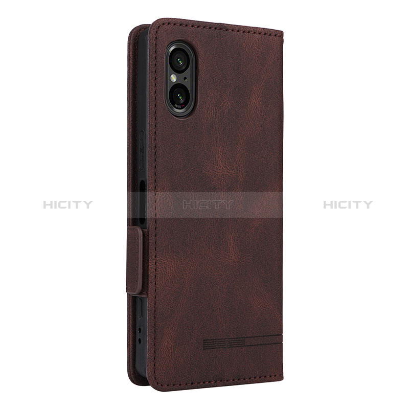 Funda de Cuero Cartera con Soporte Carcasa L07Z para Sony Xperia 5 V