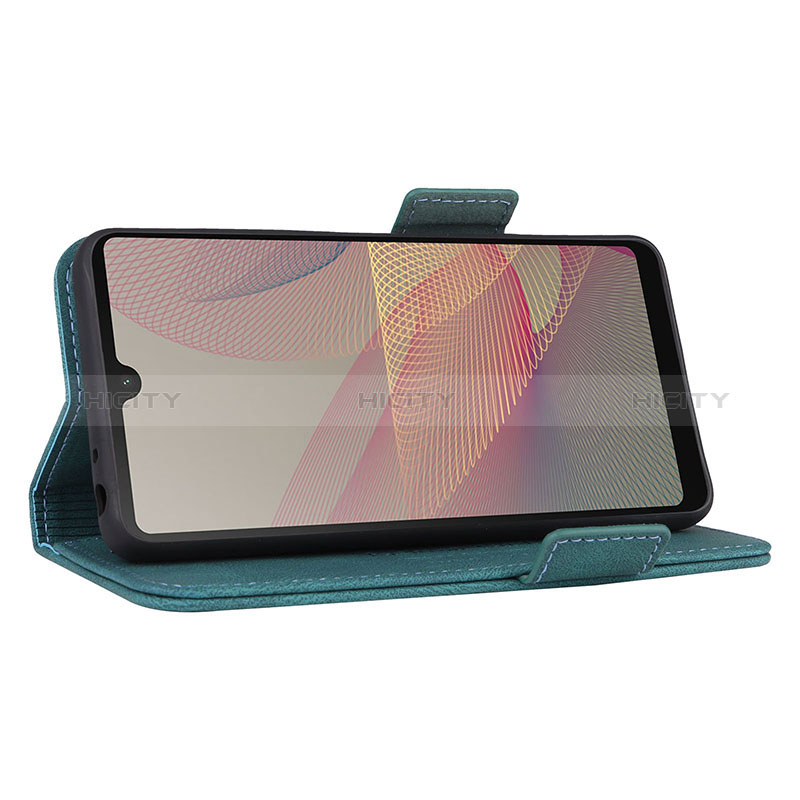 Funda de Cuero Cartera con Soporte Carcasa L07Z para Sony Xperia Ace III