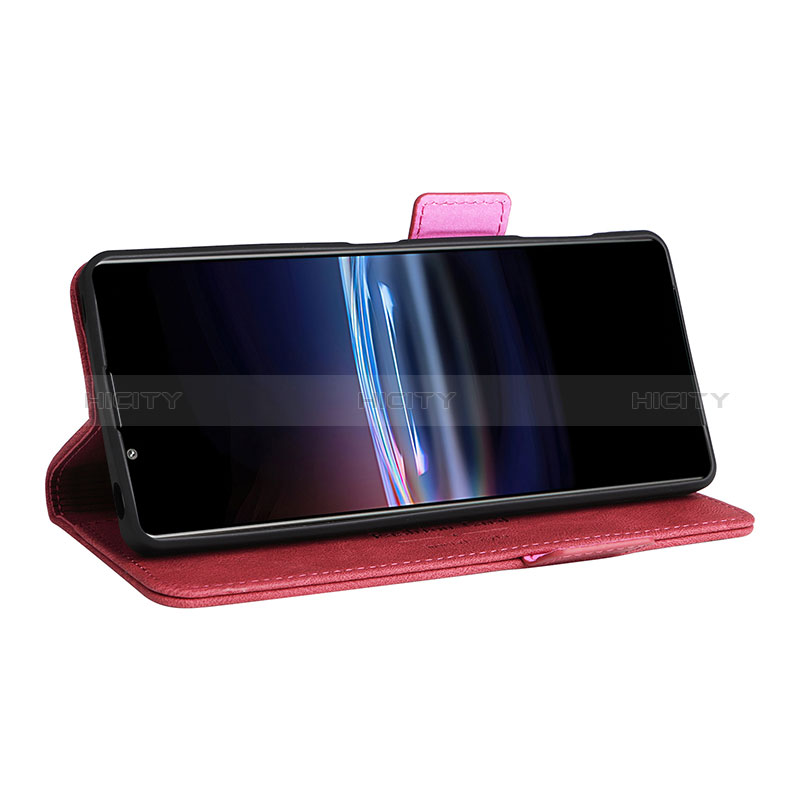 Funda de Cuero Cartera con Soporte Carcasa L07Z para Sony Xperia PRO-I