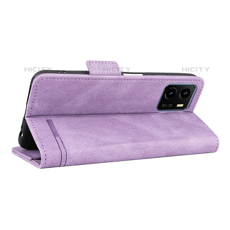 Funda de Cuero Cartera con Soporte Carcasa L07Z para Vivo iQOO U5x