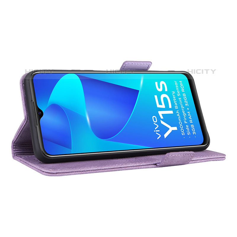 Funda de Cuero Cartera con Soporte Carcasa L07Z para Vivo iQOO U5x