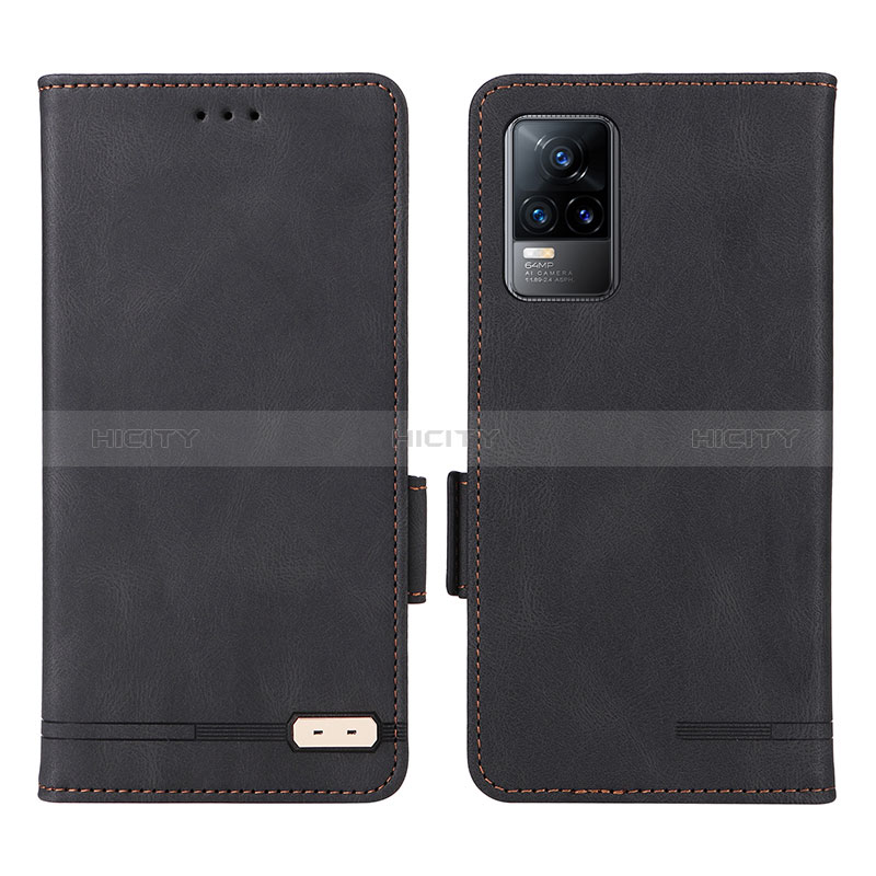 Funda de Cuero Cartera con Soporte Carcasa L07Z para Vivo V21e 4G