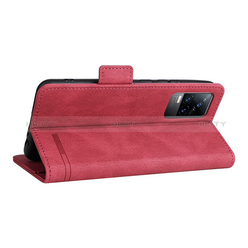 Funda de Cuero Cartera con Soporte Carcasa L07Z para Vivo V21e 4G