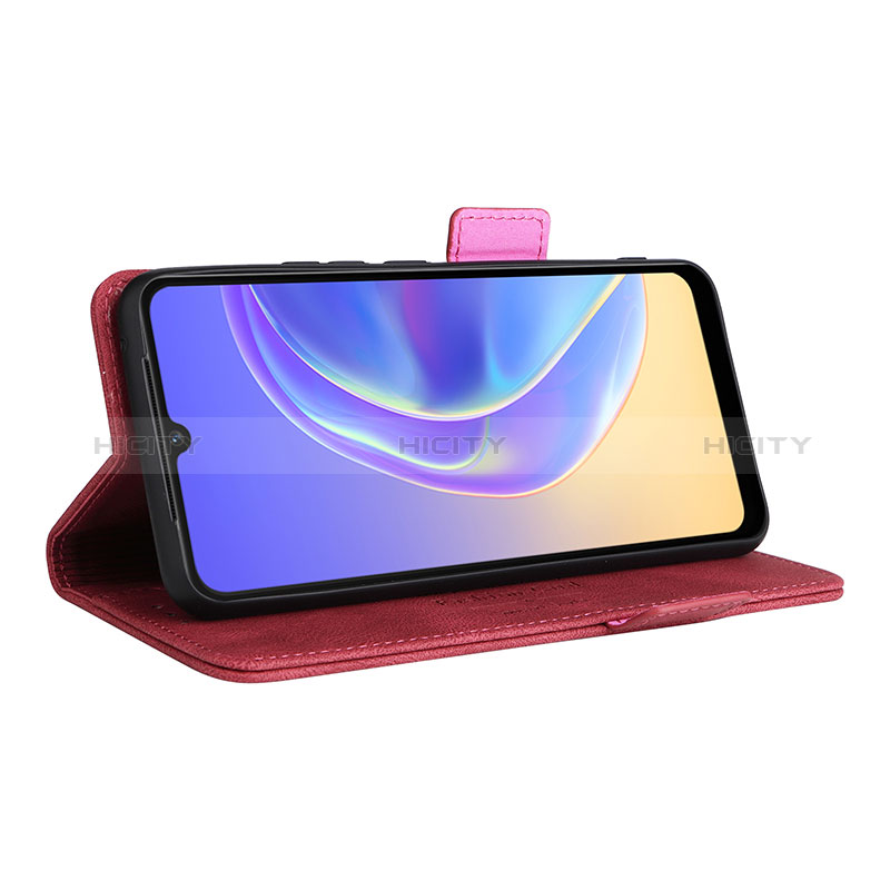 Funda de Cuero Cartera con Soporte Carcasa L07Z para Vivo V21e 4G