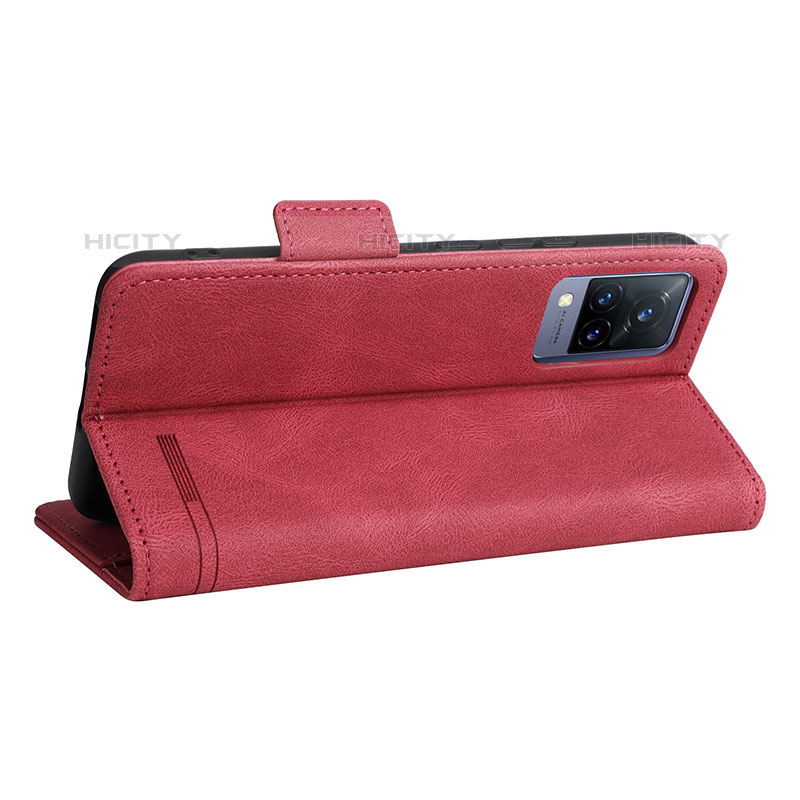 Funda de Cuero Cartera con Soporte Carcasa L07Z para Vivo V21s 5G