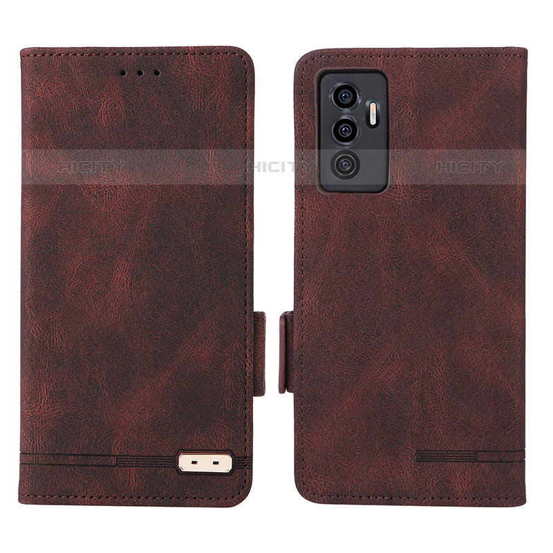 Funda de Cuero Cartera con Soporte Carcasa L07Z para Vivo V23e