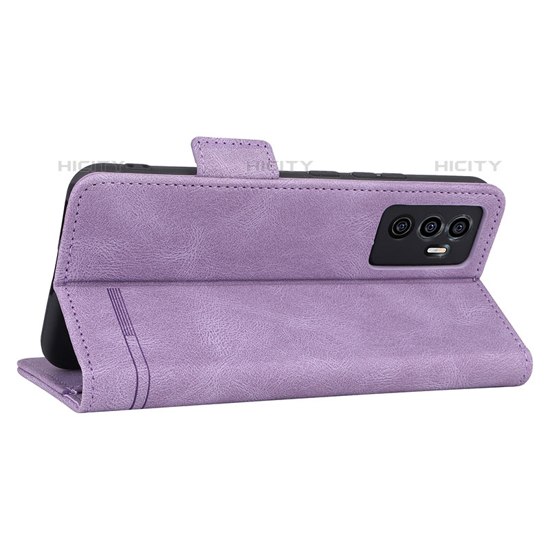 Funda de Cuero Cartera con Soporte Carcasa L07Z para Vivo V23e 5G