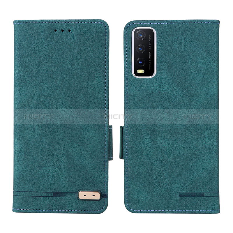 Funda de Cuero Cartera con Soporte Carcasa L07Z para Vivo Y11s