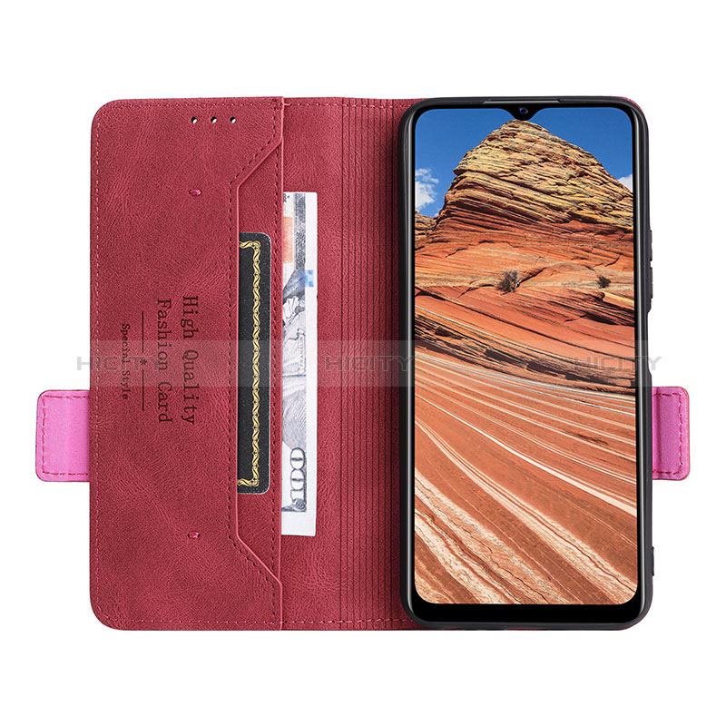 Funda de Cuero Cartera con Soporte Carcasa L07Z para Vivo Y12s (2021)