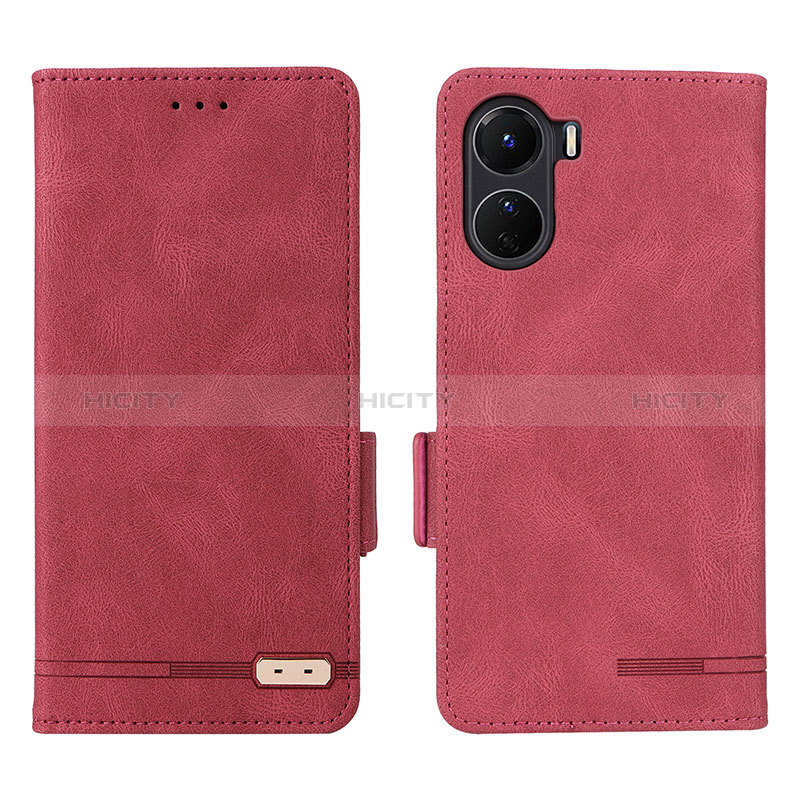 Funda de Cuero Cartera con Soporte Carcasa L07Z para Vivo Y16