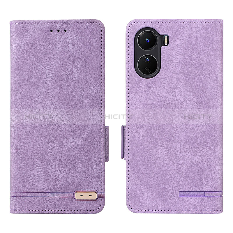 Funda de Cuero Cartera con Soporte Carcasa L07Z para Vivo Y16