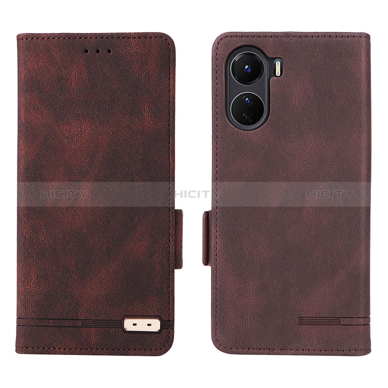 Funda de Cuero Cartera con Soporte Carcasa L07Z para Vivo Y16