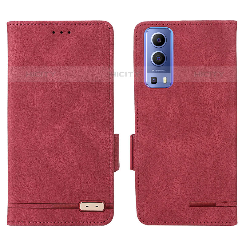 Funda de Cuero Cartera con Soporte Carcasa L07Z para Vivo Y52 5G