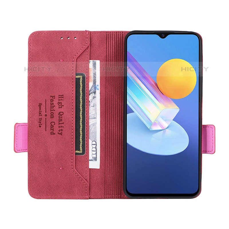 Funda de Cuero Cartera con Soporte Carcasa L07Z para Vivo Y52 5G