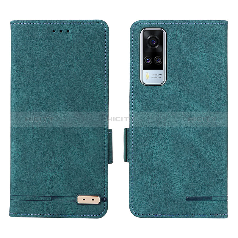 Funda de Cuero Cartera con Soporte Carcasa L07Z para Vivo Y53s NFC