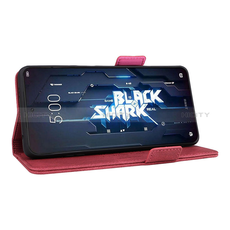 Funda de Cuero Cartera con Soporte Carcasa L07Z para Xiaomi Black Shark 5 5G