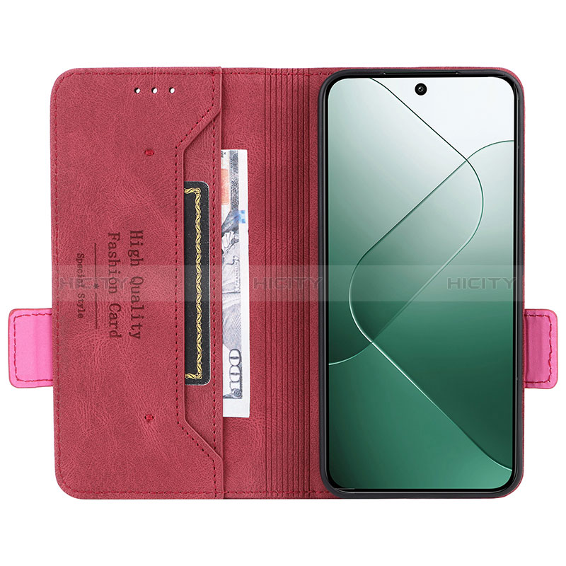 Funda de Cuero Cartera con Soporte Carcasa L07Z para Xiaomi Mi 14 5G