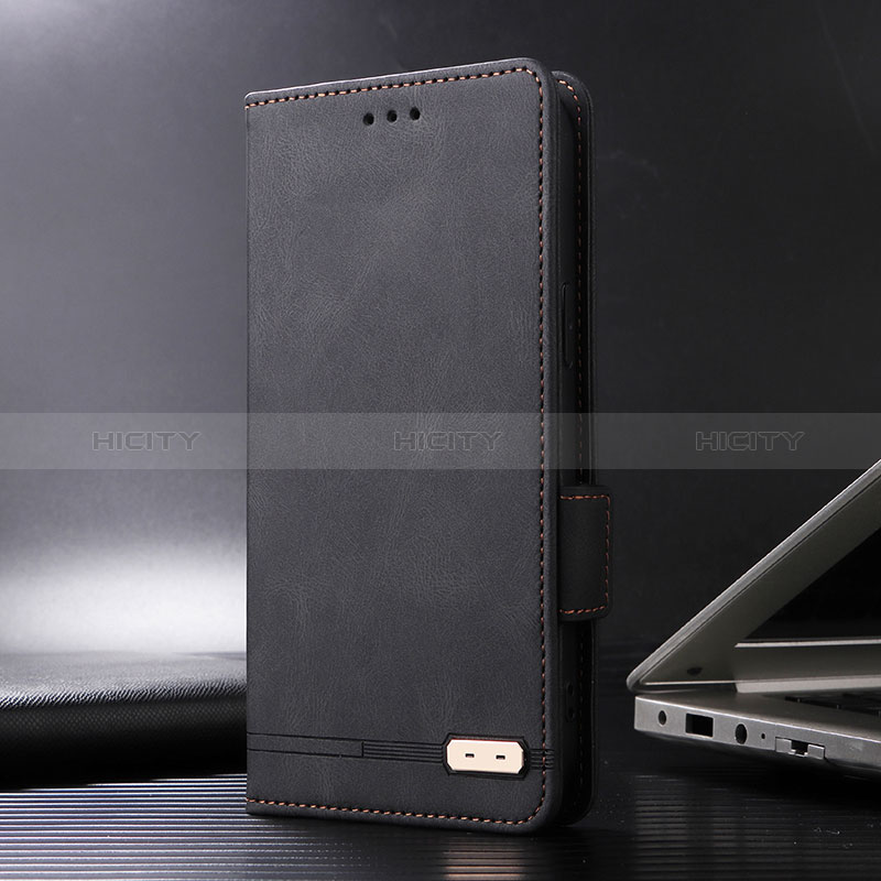 Funda de Cuero Cartera con Soporte Carcasa L07Z para Xiaomi Mi 14 5G Negro