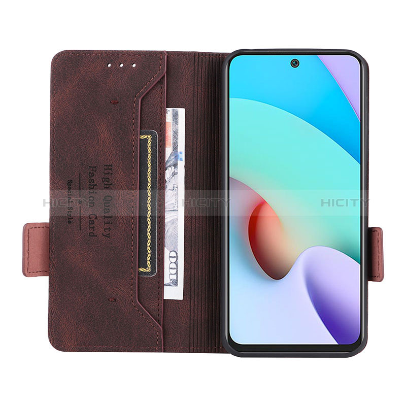 Funda de Cuero Cartera con Soporte Carcasa L07Z para Xiaomi Redmi 10 (2022)