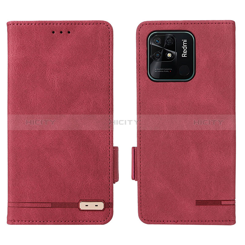 Funda de Cuero Cartera con Soporte Carcasa L07Z para Xiaomi Redmi 10 India