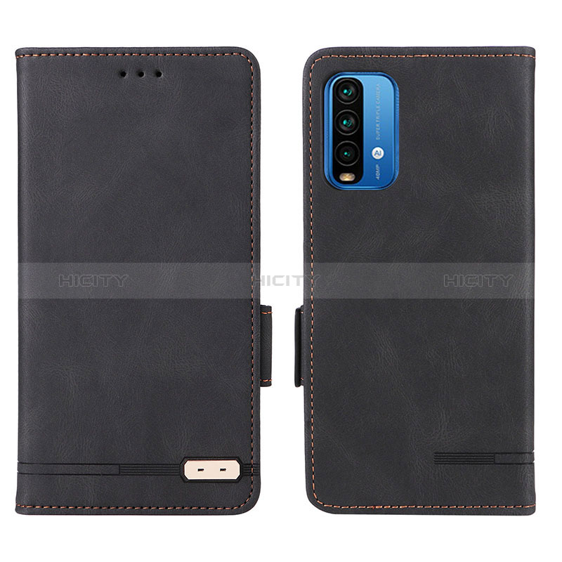 Funda de Cuero Cartera con Soporte Carcasa L07Z para Xiaomi Redmi 9 Power