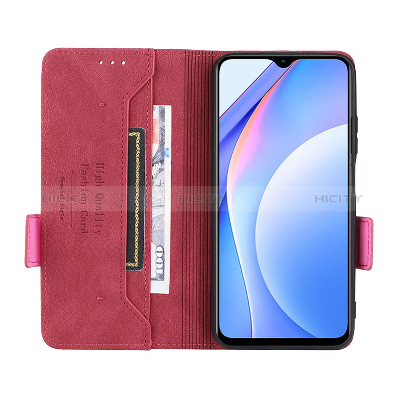 Funda de Cuero Cartera con Soporte Carcasa L07Z para Xiaomi Redmi 9 Power