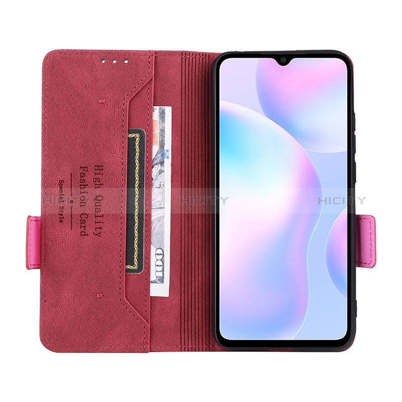 Funda de Cuero Cartera con Soporte Carcasa L07Z para Xiaomi Redmi 9i