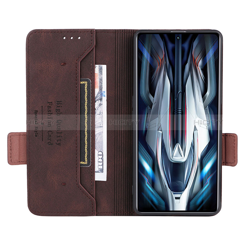 Funda de Cuero Cartera con Soporte Carcasa L07Z para Xiaomi Redmi K50 Gaming AMG F1 5G