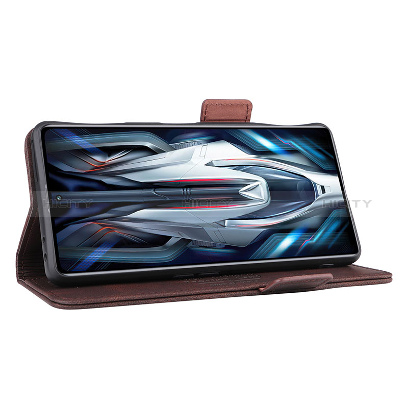 Funda de Cuero Cartera con Soporte Carcasa L07Z para Xiaomi Redmi K50 Gaming AMG F1 5G