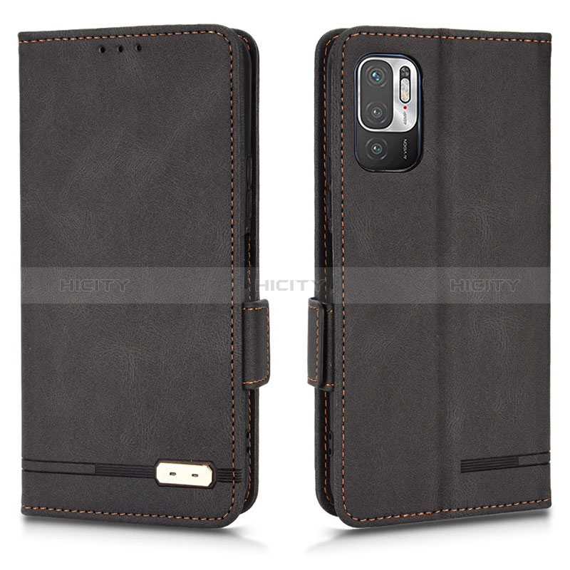 Funda de Cuero Cartera con Soporte Carcasa L07Z para Xiaomi Redmi Note 10 JE 5G