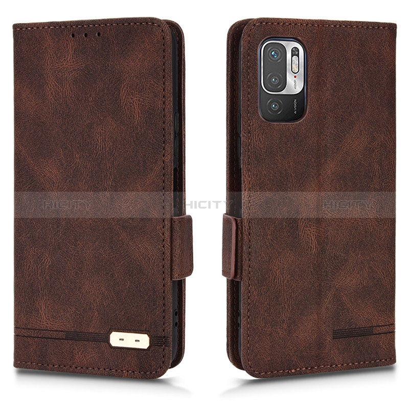 Funda de Cuero Cartera con Soporte Carcasa L07Z para Xiaomi Redmi Note 10 JE 5G