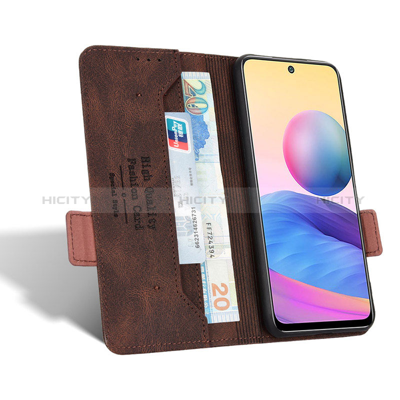 Funda de Cuero Cartera con Soporte Carcasa L07Z para Xiaomi Redmi Note 10 JE 5G