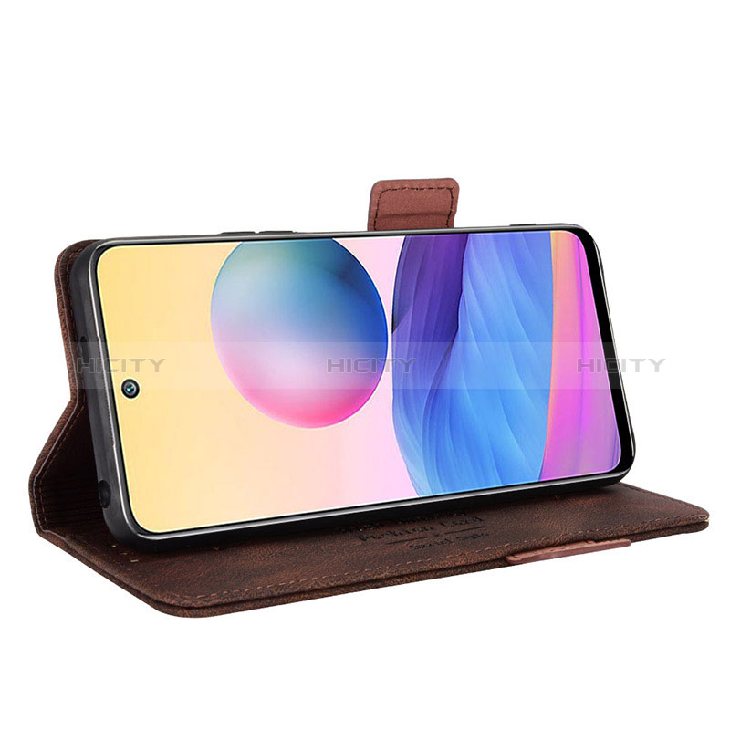 Funda de Cuero Cartera con Soporte Carcasa L07Z para Xiaomi Redmi Note 10 JE 5G