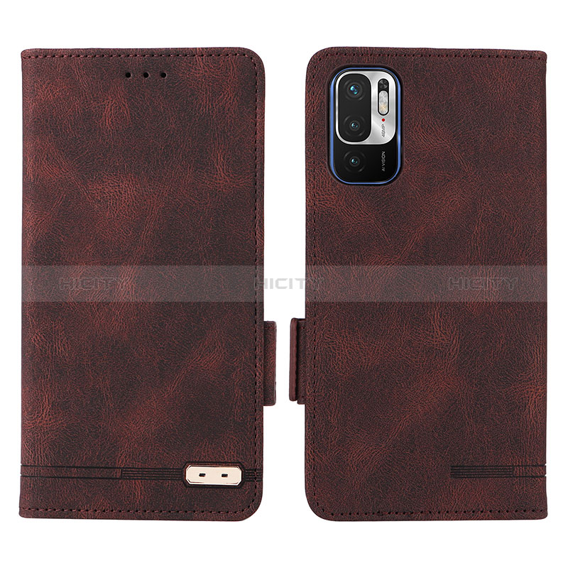 Funda de Cuero Cartera con Soporte Carcasa L07Z para Xiaomi Redmi Note 10T 5G