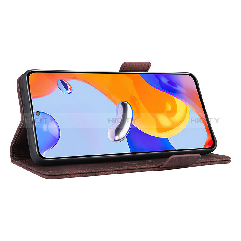 Funda de Cuero Cartera con Soporte Carcasa L07Z para Xiaomi Redmi Note 11 Pro 4G