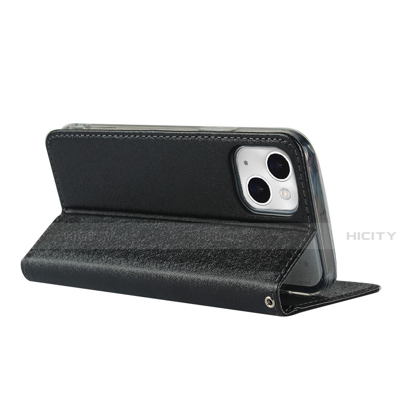 Funda de Cuero Cartera con Soporte Carcasa L08 para Apple iPhone 13 Mini